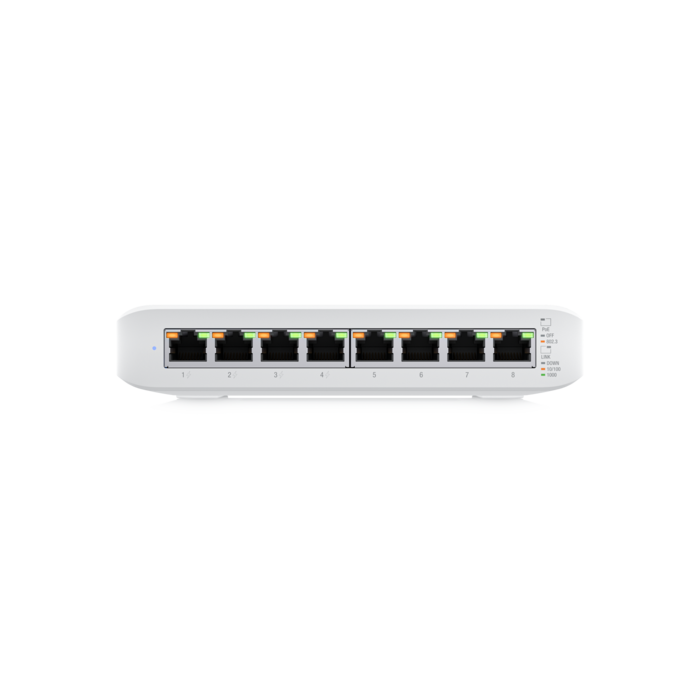 Ubiquiti Lite 8 port, 4x PoE gigabitno mrežno stikalo UBIQUITI Ubiquiti Lite 8 port, 4x PoE gigabitno mrežno stikalo