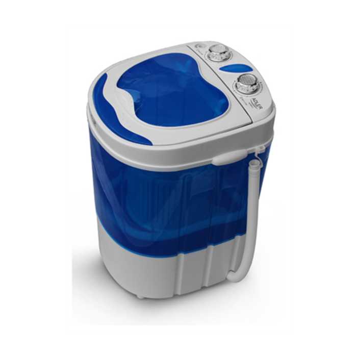 Adler mini pralni stroj s spin funkcijo primeren za kampiranje