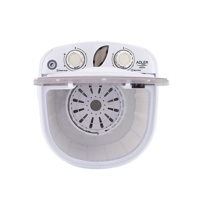Adler mini pralni stroj s spin funkcijo primeren tudi za kampiranje