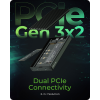 IcyBox IB-2817M-C32 ohišje za 2 M.2 NVMe z USB-C 3.2 Gen 2 priključkom