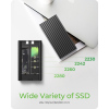 IcyBox IB-2817M-C32 ohišje za 2 M.2 NVMe z USB-C 3.2 Gen 2 priključkom