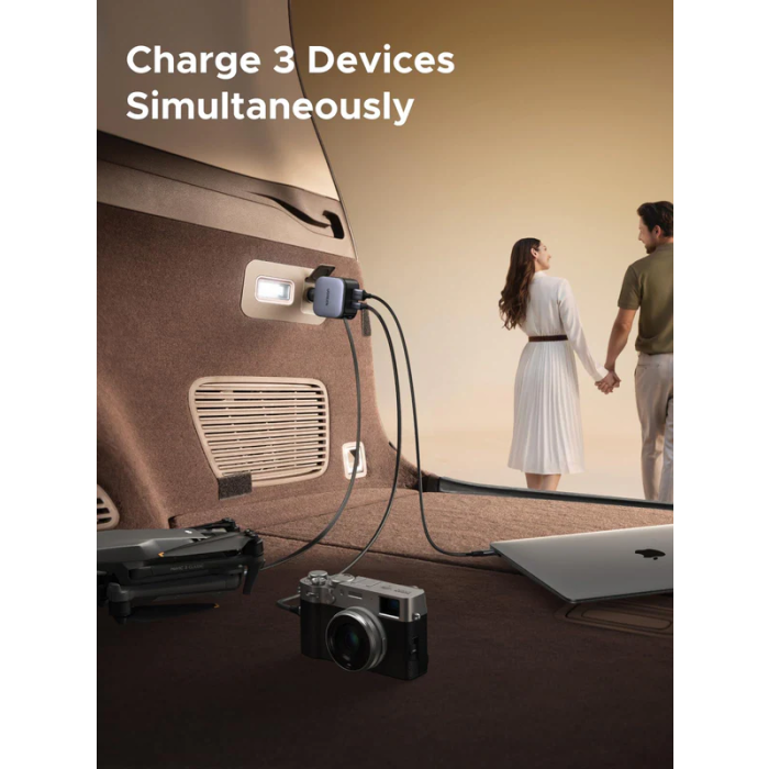 Ugreen 90W avtopolnilec z vgrajenim USB-C kablom UGREEN Ugreen 90W avtopolnilec z vgrajenim USB-C kablom