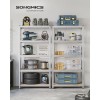 SONGMICS Regal 180 x 90 x 40 cm srebrna,GLR40SV
