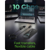 IcyBox E0019272 ohišje za M.2 NVMe SSD z vmesnikom USB-C 3.2 Gen 2 in RGB lučmi ICYBOX IcyBox E0019272 ohišje za M.2 NVMe SSD z vmesnikom USB-C 3.2 Gen 2 in RGB lučmi