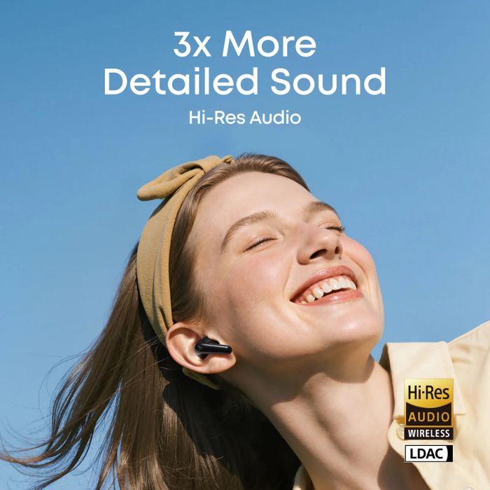 Anker Soundcore R60i NC brezžične slušalke, črne ANKER Anker Soundcore R60i NC brezžične slušalke, črne