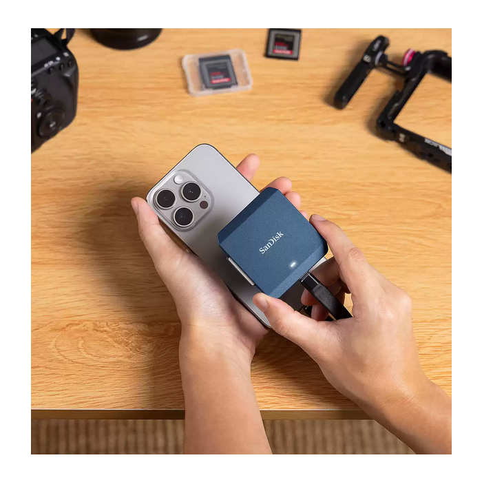 SanDisk PRO-CINEMA CFexpress USB-C 3.2 čitalec kartic SANDISK SanDisk PRO-CINEMA CFexpress USB-C 3.2 čitalec kartic