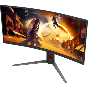AOC Gaming CU34G4 34" WQHD 3440 x 1440 1ms 180Hz HDR10 ukrivljen monitor AOC Gaming CU34G4 34" WQHD 3440 x 1440 1ms 180Hz HDR10 ukrivljen monitor