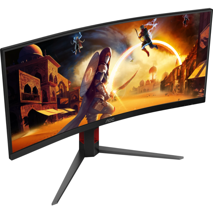 AOC Gaming CU34G4 34 WQHD 3440 x 1440 1ms 180Hz HDR10 ukrivljen monitor AOC AOC Gaming CU34G4 34 WQHD 3440 x 1440 1ms 180Hz HDR10 ukrivljen monitor