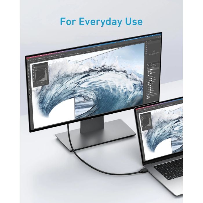 Anker HDMI 2.1 kabel, 8K, 1,8m ANKER Anker HDMI 2.1 kabel, 8K, 1,8m