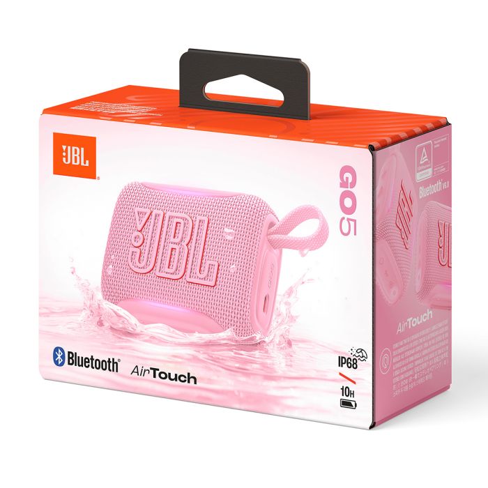 JBL GO 5 Bluetooth prenosni zvočnik, roza JBL JBL GO 5 Bluetooth prenosni zvočnik, roza