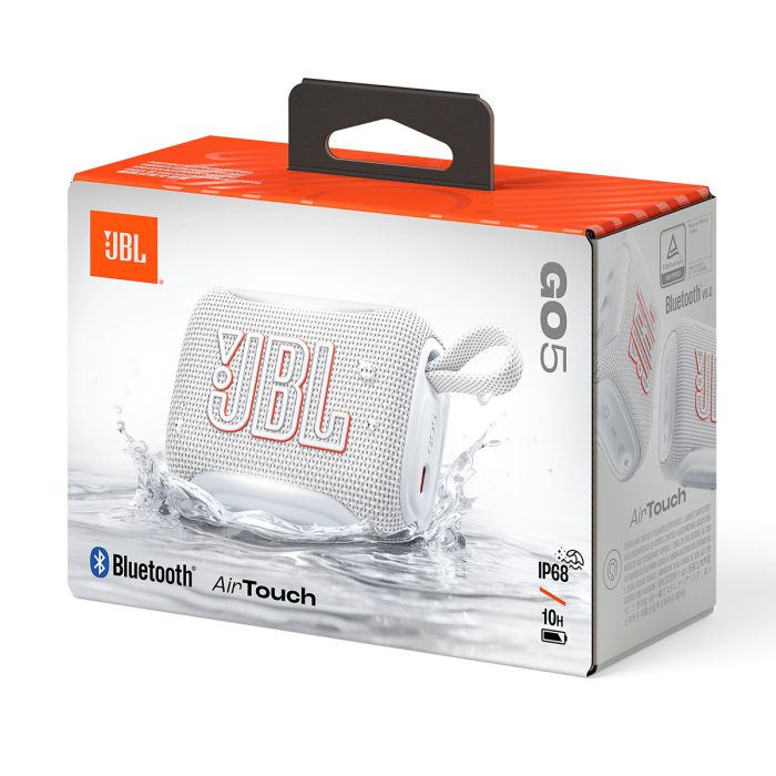 JBL GO 5 Bluetooth prenosni zvočnik, bel JBL JBL GO 5 Bluetooth prenosni zvočnik, bel