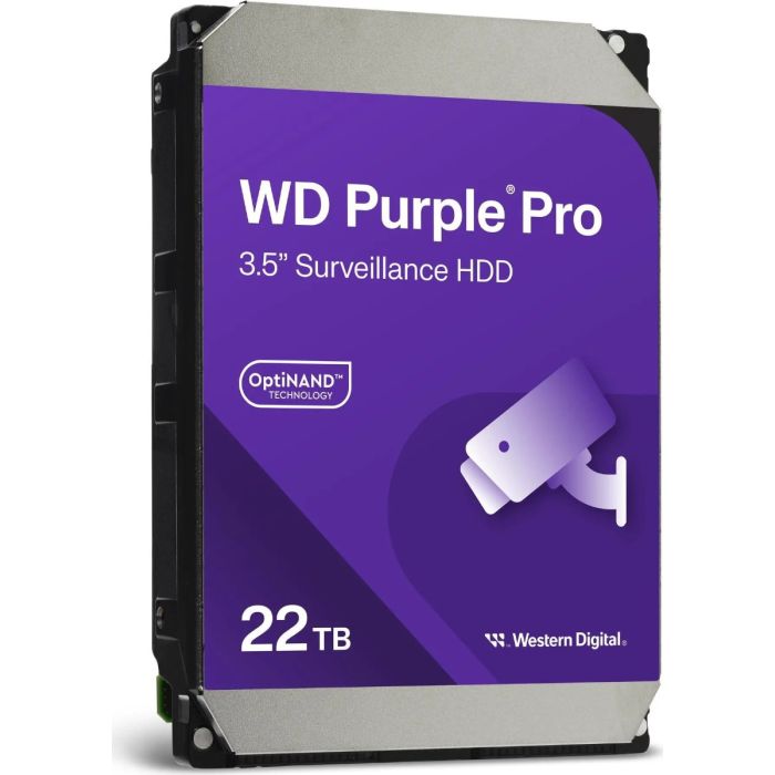 WD 22TB Purple Pro 3,5 SATA 6Gb/s 7200rpm 512MB HDD disk WD WD 22TB Purple Pro 3,5 SATA 6Gb/s 7200rpm 512MB HDD disk