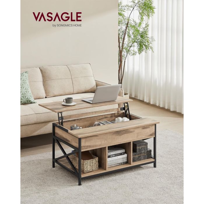 VASAGLE Mizica s predali hrast VASAGLE Mizica s predali hrast