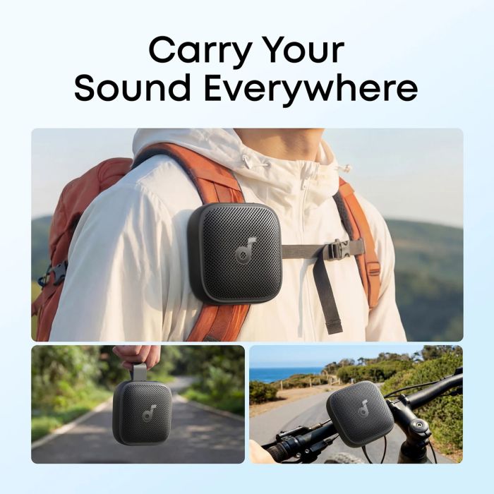 Anker Soundcore Boom Go 3i prenosni Bluetooth zvočnik, črn ANKER Anker Soundcore Boom Go 3i prenosni Bluetooth zvočnik, črn