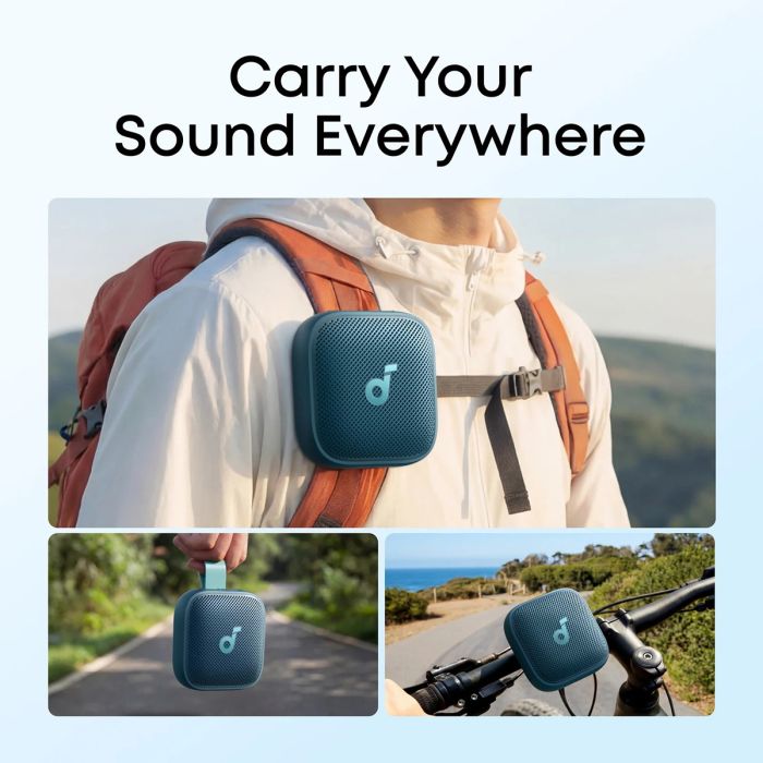 Anker Soundcore Boom Go 3i prenosni Bluetooth zvočnik, moder ANKER Anker Soundcore Boom Go 3i prenosni Bluetooth zvočnik, moder
