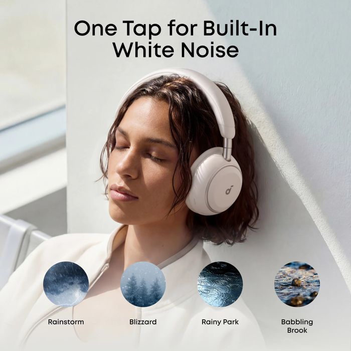 Anker Soundcore Space 2 naglavne Bluetooth slušalke, bele ANKER Anker Soundcore Space 2 naglavne Bluetooth slušalke, bele