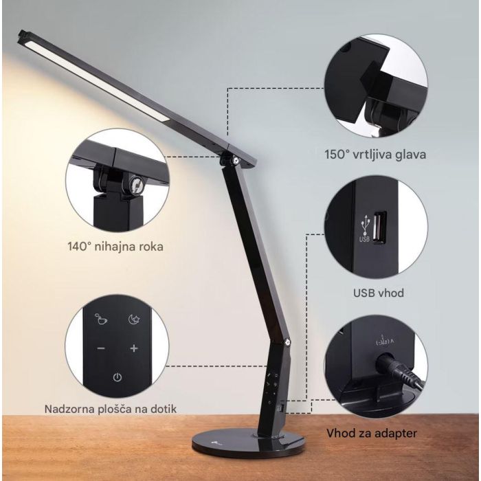 TaoTronics LED namizna svetilka Stella TT-DL10 TAOTRONICS TaoTronics LED namizna svetilka Stella TT-DL10