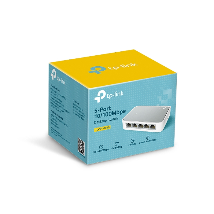 TP-LINK SF1005D 5 port 100Mbps mrežno stikalo / switch TP-LINK TP-LINK SF1005D 5 port 100Mbps mrežno stikalo / switch