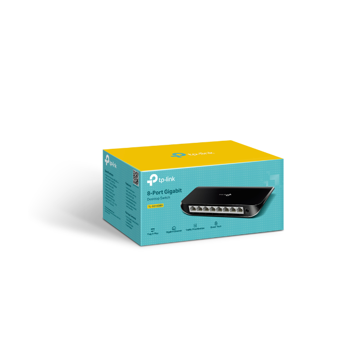TP-LINK SG1008D 8 port Gigabit mrežno stikalo / switch TP-LINK TP-LINK SG1008D 8 port Gigabit mrežno stikalo / switch