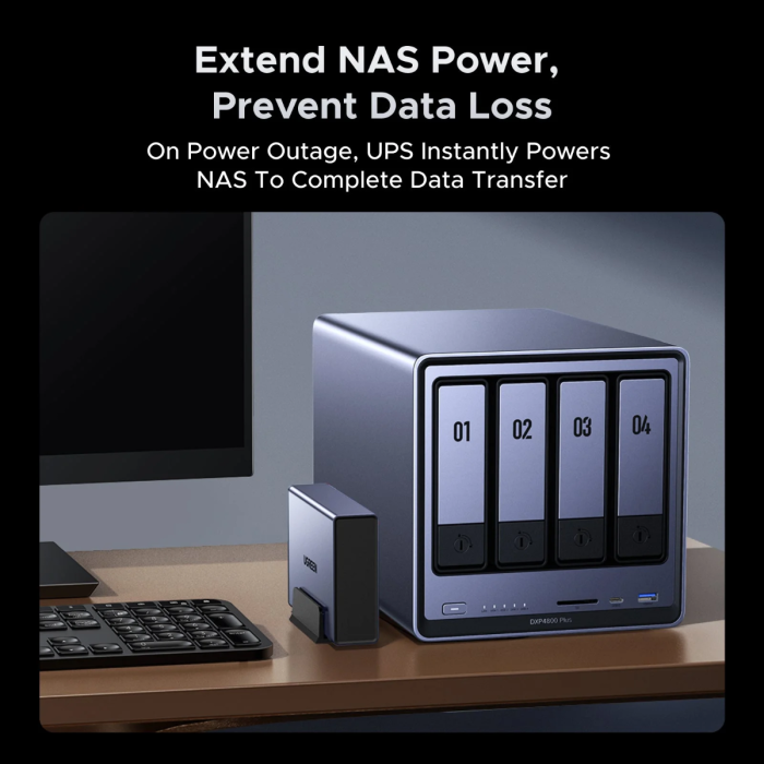 Ugreen NAS 120W DC brezprekinitveno napajanje UGREEN Ugreen NAS 120W DC brezprekinitveno napajanje