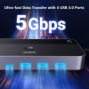 Ugreen USB 3.0 KVM stikalo za 1 monitor in 2 računalnika