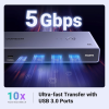 Ugreen USB 3.0 KVM stikalo za upravljanje 2 računalnikov UGREEN Ugreen USB 3.0 KVM stikalo za upravljanje 2 računalnikov