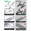 Ugreen zložljivo aluminijasto stojalo za prenosni računalnik, za MacBook Pro/Air, prenosnike, iPad UGREEN Ugreen zložljivo aluminijasto stojalo za prenosni računalnik, za MacBook Pro/Air, prenosnike, iPad