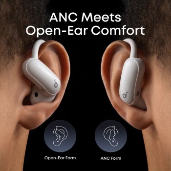Anker Soundcore AeroFit 2 Pro brezžične slušalke, bele