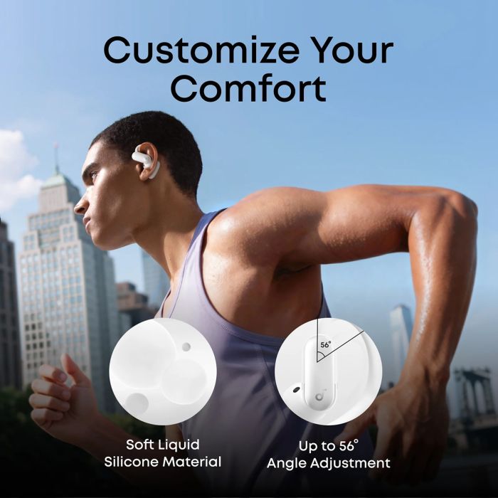 Anker Soundcore AeroFit 2 Pro brezžične slušalke, bele ANKER Anker Soundcore AeroFit 2 Pro brezžične slušalke, bele
