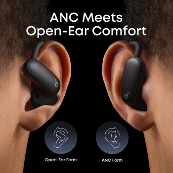 Anker Soundcore AeroFit 2 Pro brezžične slušalke, črne