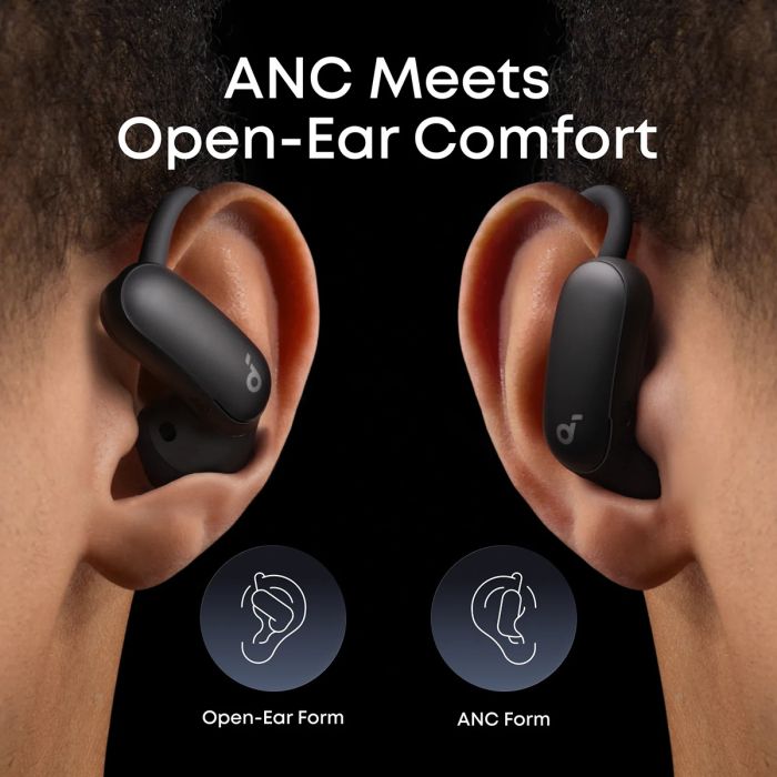 Anker Soundcore AeroFit 2 Pro brezžične slušalke, črne ANKER Anker Soundcore AeroFit 2 Pro brezžične slušalke, črne