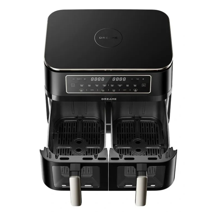 Dreame DZ30 Air Fryer cvrtnik dvojni, črn DREAME Dreame DZ30 Air Fryer cvrtnik dvojni, črn