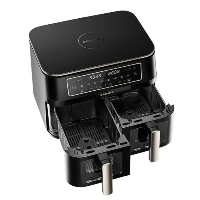 Dreame DZ30 Air Fryer cvrtnik dvojni, črn DREAME Dreame DZ30 Air Fryer cvrtnik dvojni, črn