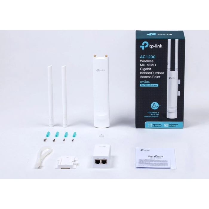 TP-LINK zunanja Gigabit dostopna točka EAP225-outdoor AC1200 MU-MIMO PoE TP-LINK TP-LINK zunanja Gigabit dostopna točka EAP225-outdoor AC1200 MU-MIMO PoE