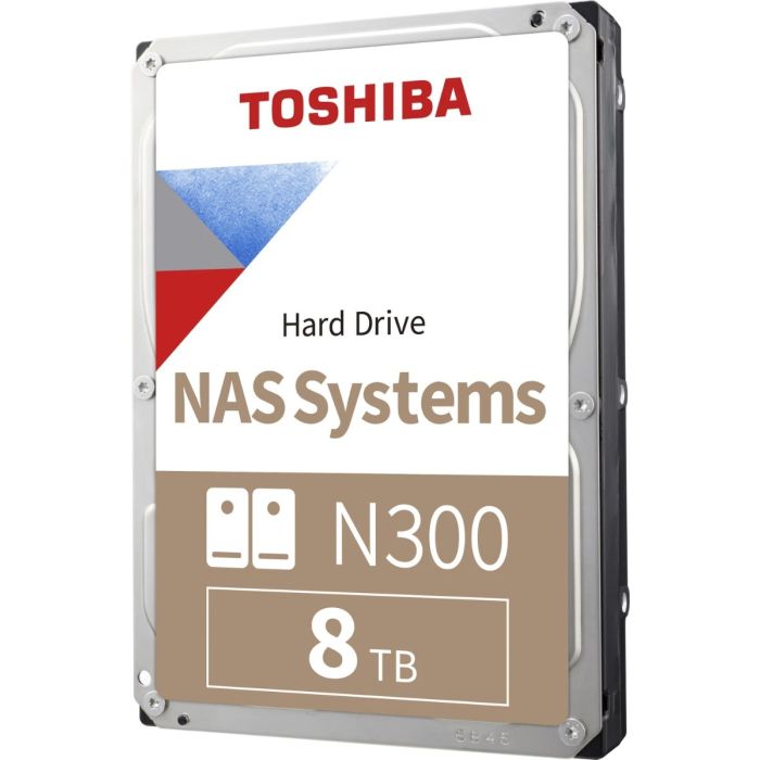 Toshiba 8TB N300 NAS 3,5" SATA 6Gb/s 7200rpm 512MB HDD disk Toshiba 8TB N300 NAS 3,5" SATA 6Gb/s 7200rpm 512MB HDD disk