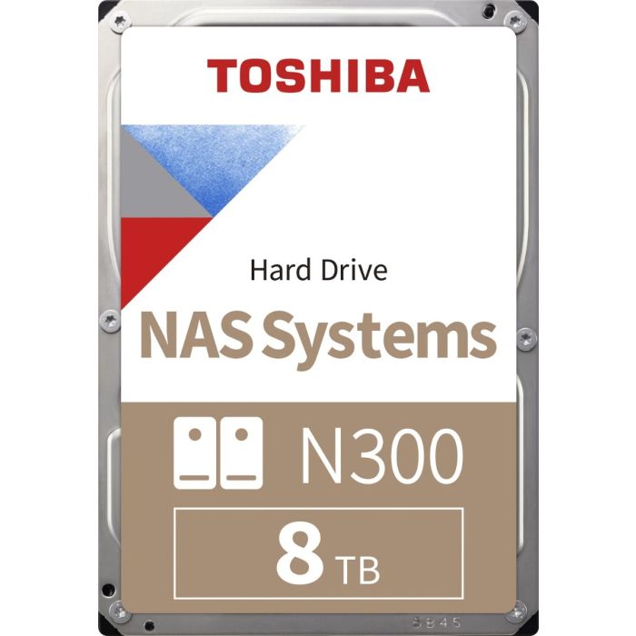 Toshiba 8TB N300 NAS 3,5 SATA 6Gb/s 7200rpm 512MB HDD disk TOSHIBA Toshiba 8TB N300 NAS 3,5 SATA 6Gb/s 7200rpm 512MB HDD disk