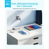 Anker Zolo 50W 4-portni polnilec, bel