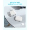 Anker Zolo 50W 4-portni polnilec, bel