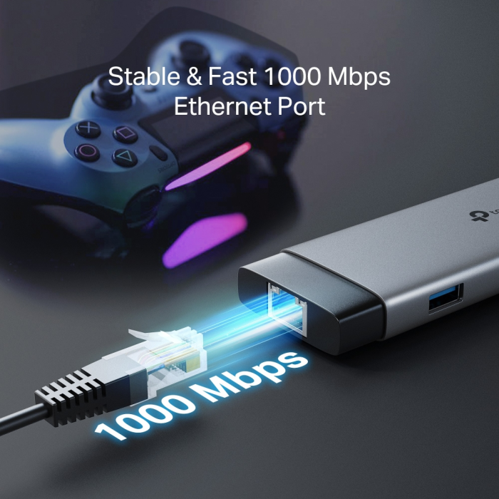 TP-LINK UH9120C 9-v-1 USB-C HUB priklopna postaja z 4K HDMI in 100 W Power Delivery TP-LINK TP-LINK UH9120C 9-v-1 USB-C HUB priklopna postaja z 4K HDMI in 100 W Power Delivery