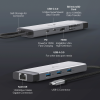 TP-LINK UH9120C 9-v-1 USB-C HUB priklopna postaja z 4K HDMI in 100 W Power Delivery TP-LINK TP-LINK UH9120C 9-v-1 USB-C HUB priklopna postaja z 4K HDMI in 100 W Power Delivery