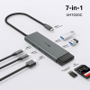 TP-LINK UH7020C 7-v-1 USB-C HUB priklopna postaja z 4K HDMI in 100 W Power Delivery TP-LINK TP-LINK UH7020C 7-v-1 USB-C HUB priklopna postaja z 4K HDMI in 100 W Power Delivery