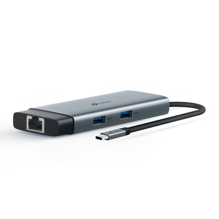 TP-LINK UH6120C 6-v-1 USB-C HUB priklopna postaja z 4K HDMI, Gigabit Ethernet in 100 W Power Delivery TP-LINK UH6120C 6-v-1 USB-C HUB priklopna postaja z 4K HDMI, Gigabit Ethernet in 100 W Power Delivery