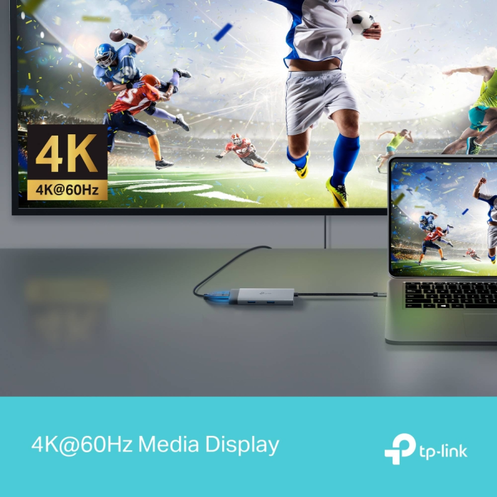 TP-LINK UH5020C 5-v-1 USB-C HUB priklopna postaja z 4K HDMI in 100 W Power Delivery TP-LINK TP-LINK UH5020C 5-v-1 USB-C HUB priklopna postaja z 4K HDMI in 100 W Power Delivery