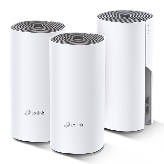 TP-LINK Deco E4 brezžičen Wi-Fi AC1200 Mesh - 3 pack TP-LINK TP-LINK Deco E4 brezžičen Wi-Fi AC1200 Mesh - 3 pack