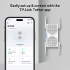 TP-LINK RE405BE BE6500 dvopasovni Wi-Fi 7 extender ojačevalnik signala