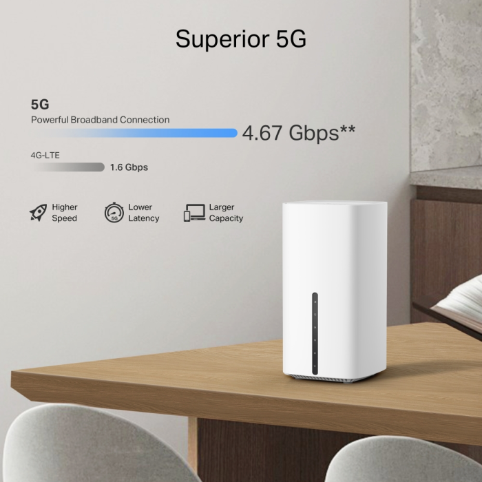 TP-LINK Archer NX500 5G AX3000 dvopasovni Wi-Fi 6 Gigabit usmerjevalnik TP-LINK TP-LINK Archer NX500 5G AX3000 dvopasovni Wi-Fi 6 Gigabit usmerjevalnik