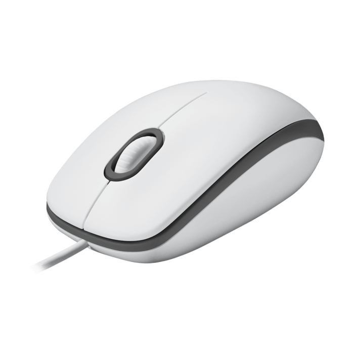 Logitech M100 optična miška, bela LOGITECH Logitech M100 optična miška, bela
