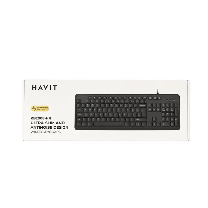 HAVIT USB tipkovnica HV-KB2008 / SLO HAVIT HAVIT USB tipkovnica HV-KB2008 / SLO