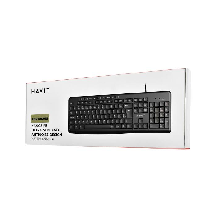 HAVIT USB tipkovnica HV-KB2008 / SLO HAVIT HAVIT USB tipkovnica HV-KB2008 / SLO