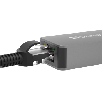 Sandberg USB-C/A 2.5 GbE RJ45 Adapter Sandberg USB-C/A 2.5 GbE RJ45 Adapter
